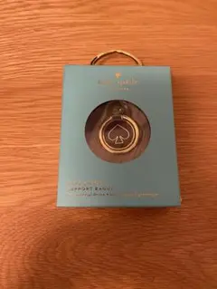 【新品、未開封】kate spade スマホリング ゴールド