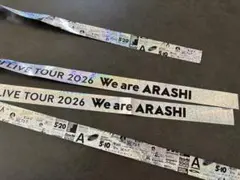 ARASHI LIVE TOUR 2026 銀テープ 3本セット - メルカリ