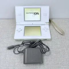 ニンテンドーDS Lite クリスタルホワイト 動作確認済み 充電器付き