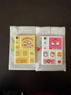 シークレットタイルシール風ミニミラー コロコロクリリン キティちゃん