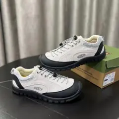 KEEN ジャスパー24cm新品スエード メッシュ スニーカー