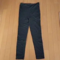 マタニティパンツ 黒デニム風 M