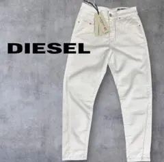 新品タグ付き】DIESELジョグジーンズ Candys-Neホワイトデニム23