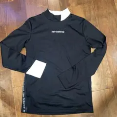 new balance ハイネックシャツ レディース 黒