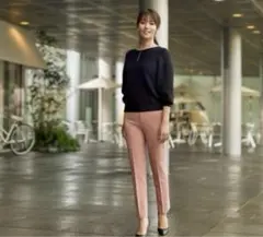 UNIQLO ユニクロ スマートアングルパンツ 2WAYストレッチ  ピンクM