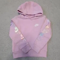 美品。NIKE ピンク パーカー 98-104cm