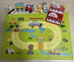 MIKI HOUSEセット パズルマット＋ベビートイ4点＋おまけ （ピアノ&絵本のサムネイル
