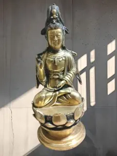 水子観音菩薩像 【開眼済み】 仏像 金属製 - メルカリ