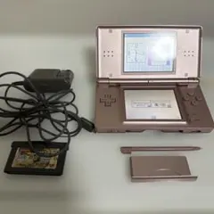 美品 DS Lite ピンク 本体 充電器付き
