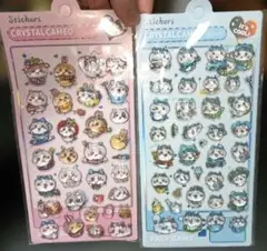 【2枚セット】ちいかわ ハチワレ多め しっかり硬めのボンボンドロップシール