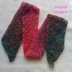 ✳ハンドメイド✳　グラデーションミニマフラー