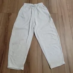 GU　スウェットバレルアンクルパンツ