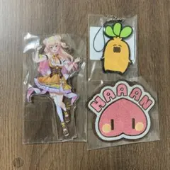 桃鈴ねね 3D記念化グッズ フルセット