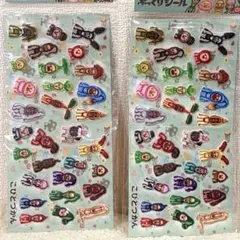 【新品未使用☆】ぷっくりシール こびとづかん こびとずかん 2セット
