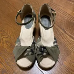グローバルワーク　迷彩リボン　サンダル　お値引きのサムネイル