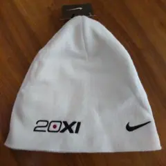 【新品未使用】Nikeゴルフ 20XI VS ニット帽 ホワイト 裏フリース