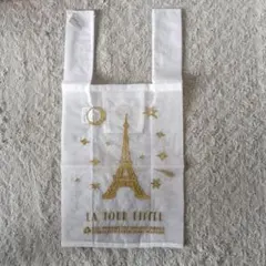 ブリジットタナカ　エッフェル塔　エコバッグ　オーガンジー　新品未使用 パリ