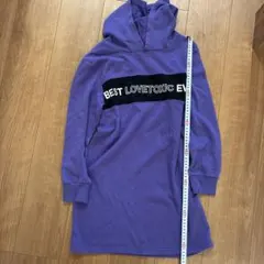 ラブトキ　ワンピース　紫色　150