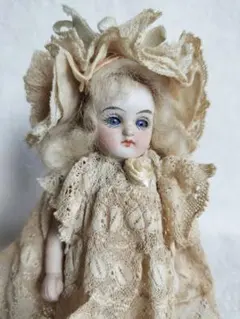 希少☆アンティーク　ビスクドール　ミニョネット