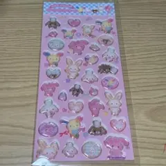 サンリオキャラクターズ キラフチ樹脂盛りシール