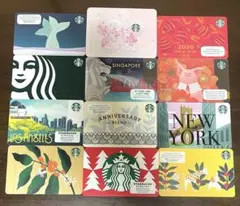 スターバックス カード 12枚セット 海外限定のサムネイル
