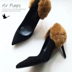 ♡*♡様 TSURU by Mariko Oikawa ファーパンプス size