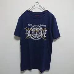 BLUE BLUE ブルーブルー プリントTシャツ