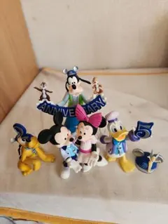 ミッキー アニバーサリー フィギュアセット 5体