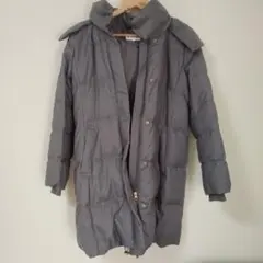 値下げ　GLOBAL WORK グレー ダウンジャケット