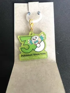 ポケモン モクロー アクリルキーホルダー 30周年記念ロゴマスコット2