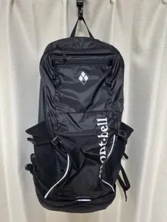 美品　モンベル　サイクールパック　20 黒　ブラック　20リットルのサムネイル