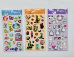 ポップデコパーティーシール ディズニー ３種　セット　ズートピア　ベイマックス