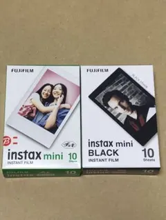 FUJIFILM instax mini チェキフィルム 10枚（ 2箱セット）