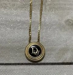 クリスチャン ディオール dior ゴールド カラー ネックレス ヴィンテージ