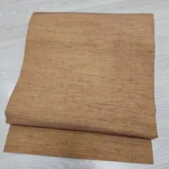 B*e様 O-316 名古屋帯 紬 無地 名古屋仕立て 九寸 正絹 着物