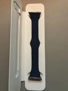 Apple Watch純正41mmアビスブルー　ブレイデッドソロループ