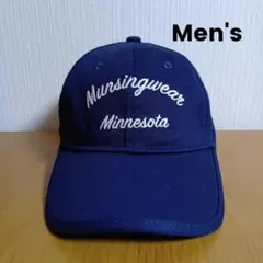 【美品】Munsingwear メンズ ゴルフ キャップ