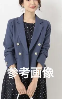 ミニスラブジャケット　any SIS ネイビー系のサムネイル