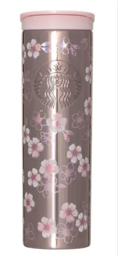 SAKURA2026ステンレスボトルメタリックライトピンク473ml