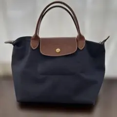 Longchamp ネイビー トートバッグS
