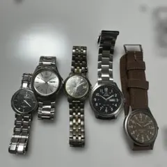 訳あり　メンズ腕時計　5個セット