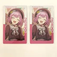 プロセカ　鳳えむ　えむ　エピックカード2枚まとめ売り　エピカ　バースデー