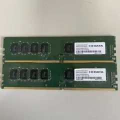 I-O DATA DDR4 2133 8GB メモリ 2枚セット動作確認済みです