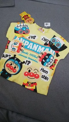 アンパンマンバイキンマンドキンちゃん新品未使用Ｔシャツ着ぐるみドキ子