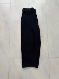 comoli コモリ　ベルデットデニム　ワイドパンツ