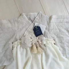 バースデイ　cottoli コトリ　ベビー袴ロンパース 　80