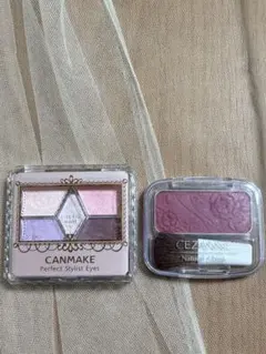 CANMAKEアイシャドウ＆セザンヌチークセット