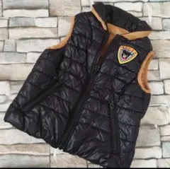 DOUBLE.B ダブルビー　ミキハウス　リバーシブルダウンベスト 110キッズ