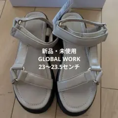 【新品】GLOBAL WORK 　らクッションスポーツサンダル Mサイズのサムネイル