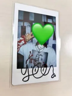 Ateez ユノ 直筆 サイン ポラ ヨントン 当選者限定 ポラ ユノ - メルカリ